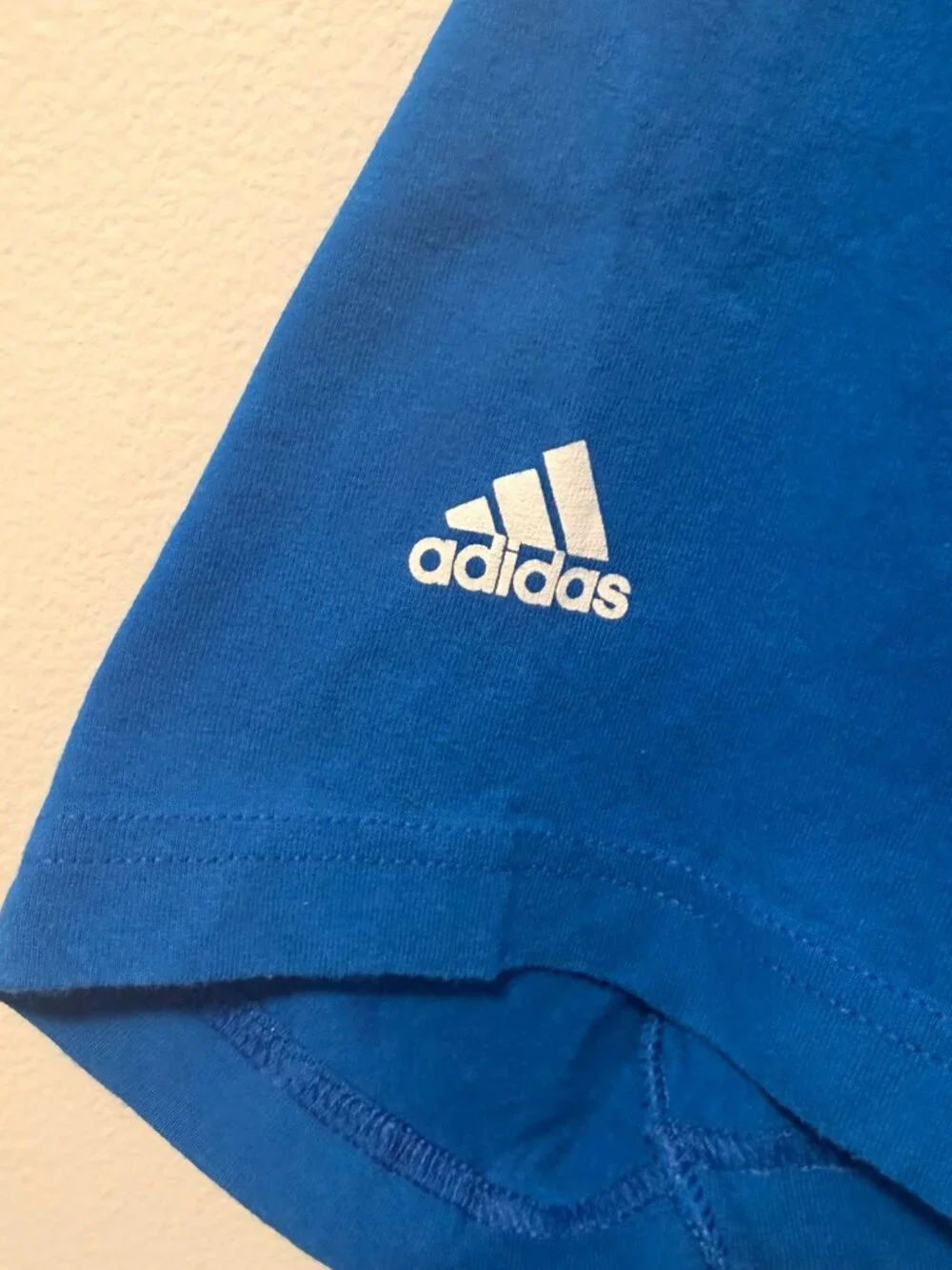 Adidas Notre Dame The Shirt 2011 Football Graphic Tee Royal Blue Mens Size XL